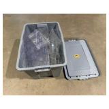 Tote w/Plastic Display Holders