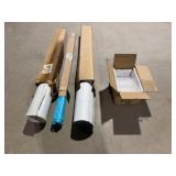 3-Rolls of Paper & Sign Holders