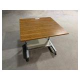 30x30x27.5in. Desk w/Wheels