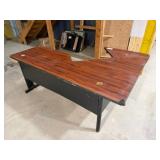 72x48x29.5in. L Shape Desk