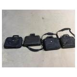2-Dell, 2-Targuss Brief Cases/Bags