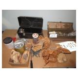 Misc Hardware, Metal Tool Box, Misc Paint, &