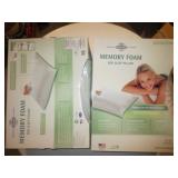 2 Memory Foam Pillows