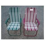 2 Folding Chairs