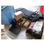 Desk Lamps, Chair Pad, Weights, Suds &