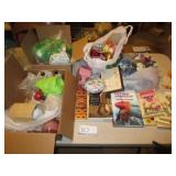 Candle Holders, Bows, Mads Books, Flowers, &