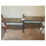 2 Metal Shelves