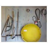Bow Saws, Weeder, Saucer Sled, Misc