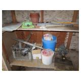 Electric Motors, Utility Pump, Bulb Planter & Misc