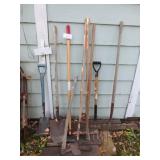 Post Hole Digger, Spade, Pitch Fork, Hoes, Shovel