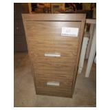 2 Drawer Metal File Cabinet