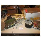 Drill Bits, Sand Paper, Drill Saw