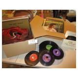 Records (Johnny Cash, Elvis, Misc)