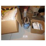 Pillows, Gloves, Wig & Mannequin Head