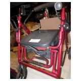 Sitting Walker (Maroon)