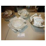 Glassware, Glass Plates, Salad Bowl, Misc Glass