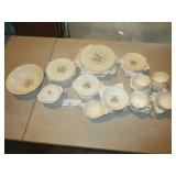 Dinner Set, French Saxon China