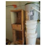 Wooden Crates & Empty Buckets