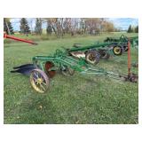 John Deere 613 2 Bottom Pull Type Plow, Coulter