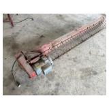8ft. Clean out Auger w/Baldor 1.5HP 110v Motor