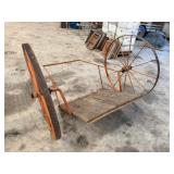 Cream Can Cart