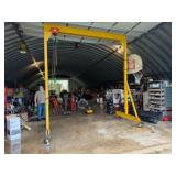 160in. H x 143in. W A Frame on Wheels w/Jet L-80