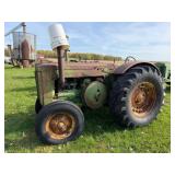 John Deere D, Mostly Complete, 16.9-30 Tires,