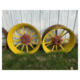 2-36in. 6 Hole Rims, 12in. W