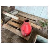 Grain Aerator & Dryer Model 128 110v, Screw In Fan
