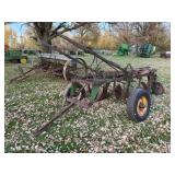 John Deere 3 Bottom, Pull Type Plow w/Coulters