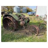 John Deere D, For Parts, 11in. Steel Wheels w/6in