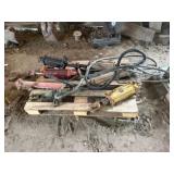 6 Hyd. Cylinders,Ratchet Hoist,Cherry Picker Hoist