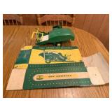John Deere Toy Combine Metal