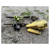 3-Electric Chainsaws, McCulloch Case