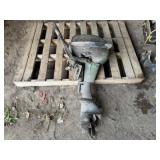 Johnson 5 1/2HP Outboard Motor, Eng. Free, Not Run