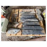 30-Lathes, 16 Misc Plow Parts