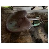 John Deere Metal Seat