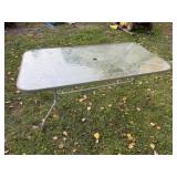 35x66inL Patio Table