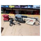 Milwaukee Finish Sander, Skil 3x18in. Belt Sander