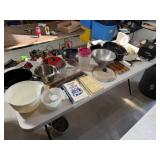 Enamel Roaster, Pots, Cook Books, Misc. Kitchen