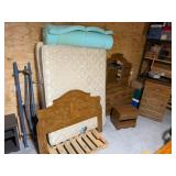 Queen Size Bed Set, Headboard,Frame,Mattress and