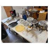 Dishes, Iron, Coffee Maker, Pans, Kettles, Pots