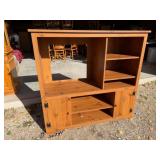 Entertainment Stand 5 Shelves & 2 Doors