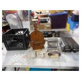 Vintage Toaster, Pasta Maker, Norwegian China Box,