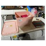 Linens, Doilies, Tote