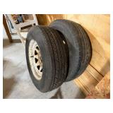 2-205/75/15 Tires on 5 Hole Rims