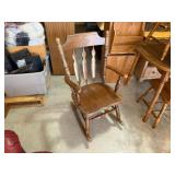 Wood Rocking Chair