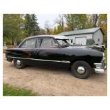 1950 Ford Custom Deluxe Tudor 2Dr Sedan, Flat V8,