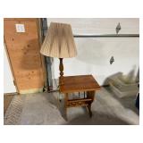 Magazine Rack Endtable Lamp