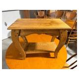 23x12.5x19in. Wood Table